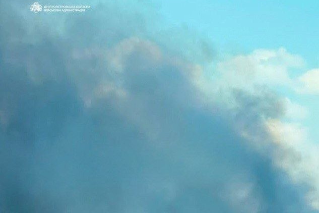 Враг атаковал Днепровский район