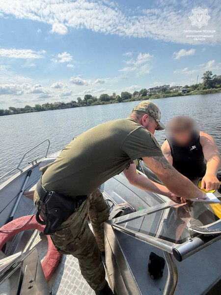 На минулому тижні водний патруль виявив 34 порушника правил користування малими суднами