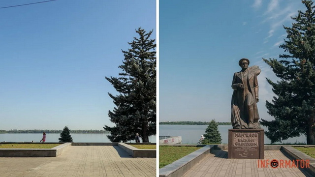 В Днепре на Сичеславской Набережной был демонтирован памятник Маргелову: что может появиться на его месте