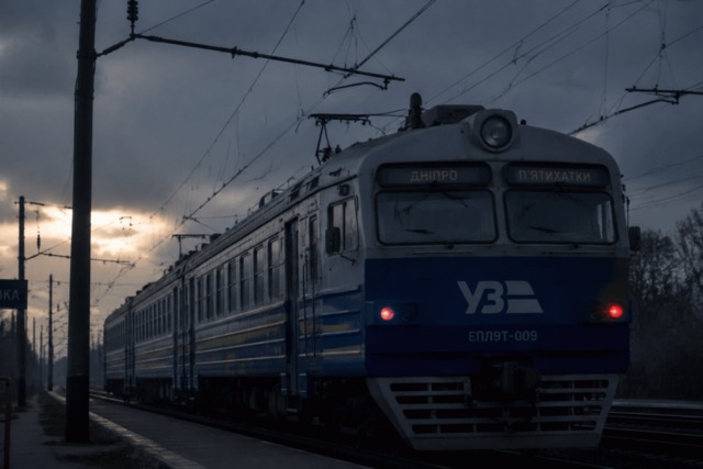 Подросток погиб на крыше электрички на Днепропетровщине
