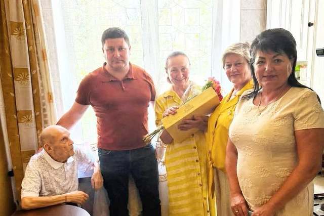 Житель Дніпра відзначив своє 100-річчя