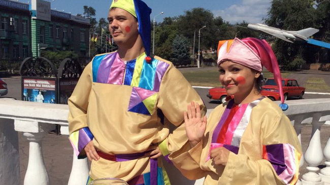 В Каменском впервые прошел Праздник Открытия Театральной Кассы