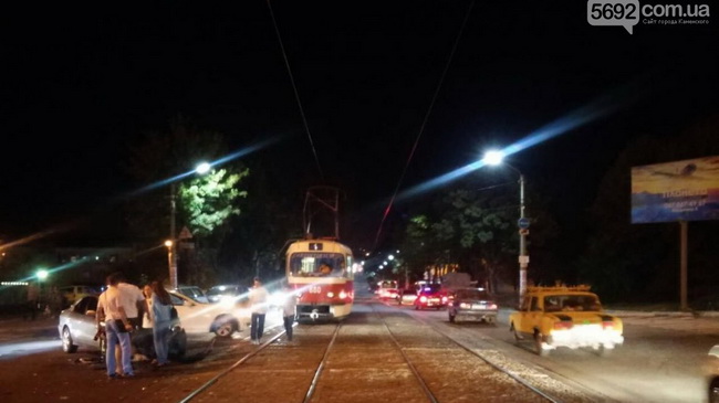 В День города в Каменском произошла череда ДТП