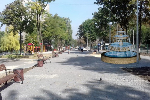 В Каменском на Глаголева будет фонтан