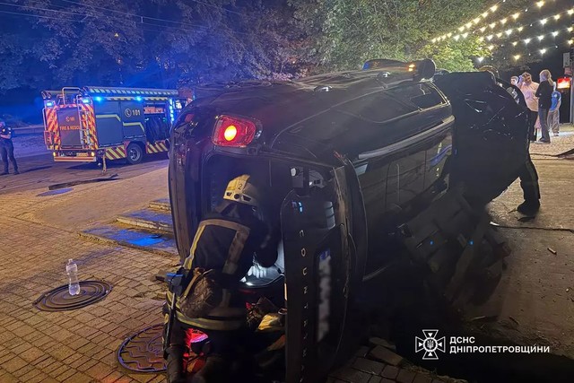 В результате ДТП в Днепре пострадали двое подростков