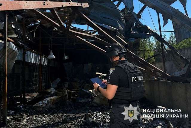 Россияне уничтожили депо и отделение «Новой почты» в Днепре