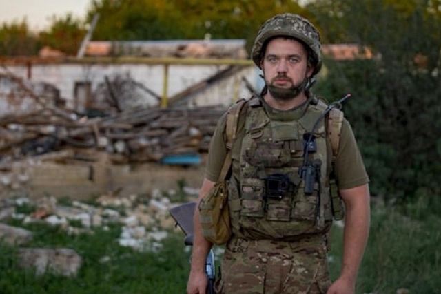 Пресофіцер 148-ї окремої артилерійської Житомирської бригади Десантно-штурмових військ ЗСУ Сергій Колесниченко\Фото: Укрінформ\ В ДШВ заявили о смене планов войск рф на Александровском направлении