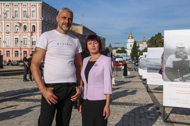Газівниця з Дніпропетровщини стала героїнею виставки в Києві