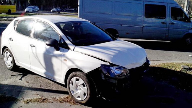 ДТП на перекрестке Ленина-Аношкина