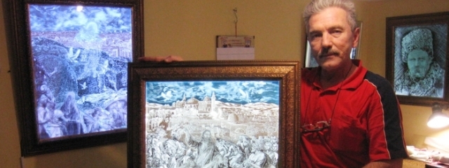 Картини криворізького пенсіонера купують за сотні тисяч євро