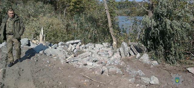 Водный патруль остановил загрязнение берега