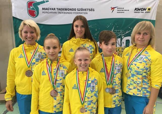 Днепровские тхеквондисты стали победителями и призерами международных соревнований