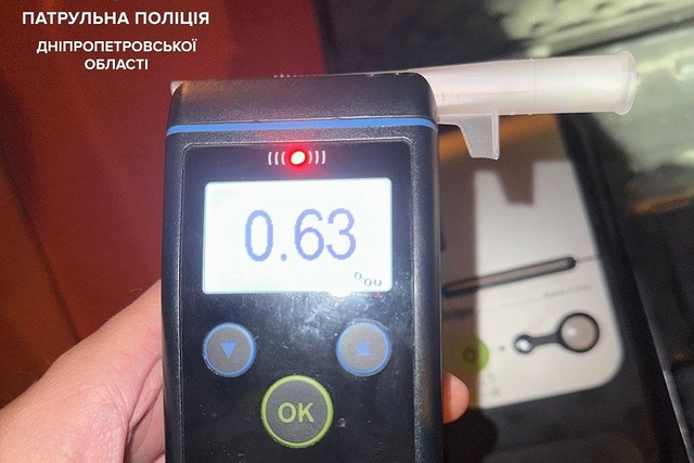 Патрульные обнаружили нетрезвого 17-летнего водителя