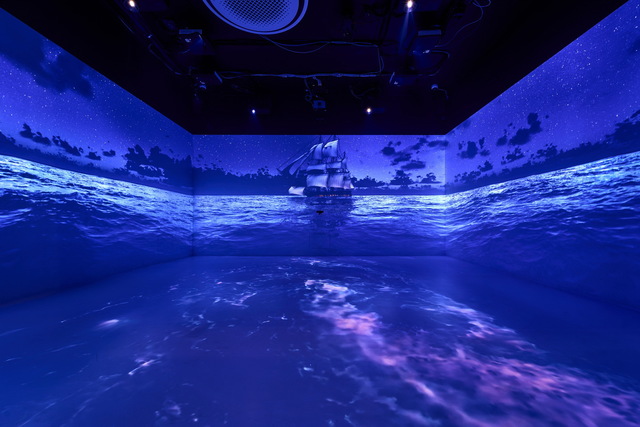 Днепровские мастера света оживили картины Айвазовского