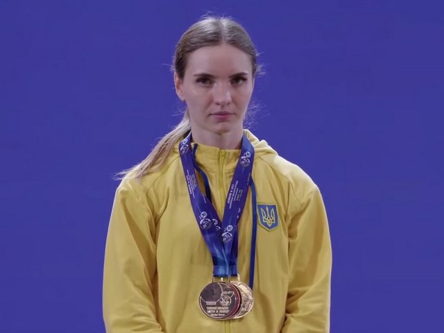 Тяжелоатлетка Юлия Ковалева из Днепра стала вицечемпионкой Европы U23