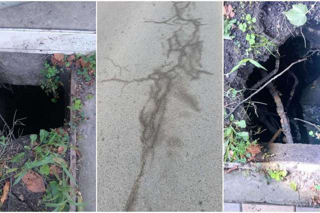 В Днепре жители ж/м Калиновский жалуются на размыв грунта: в «Днепроводоканале» прокомментировали