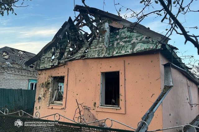 На рассвете враг снова атаковал Днепр КАБом