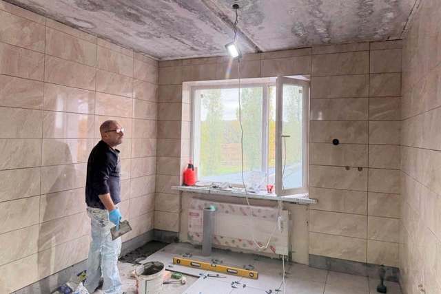 У Дніпрі ремонтують центр для вимушених переселенців