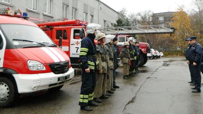 В Каменском проверяли спасателей