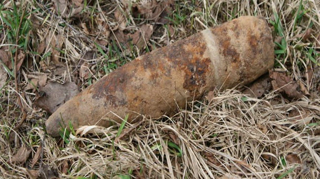 Житель Каменского нашел в балке устаревший боеприпас