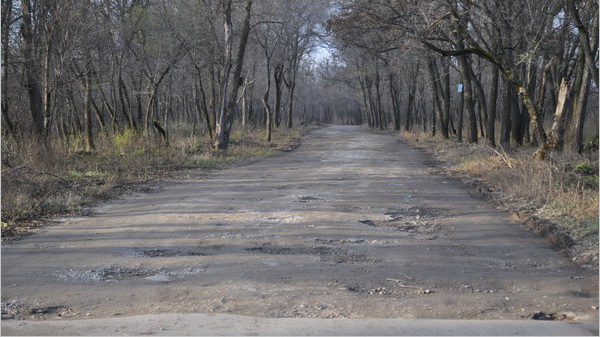 В Каменском восстановят дорогу между 55 блочком и пос. Романково