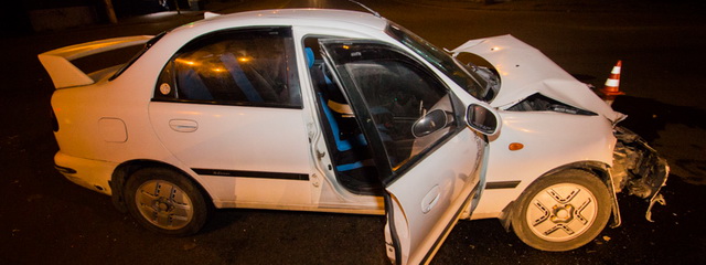 �� �������� ����� ����������� Daewoo Lanos � Mercedes Sprinter