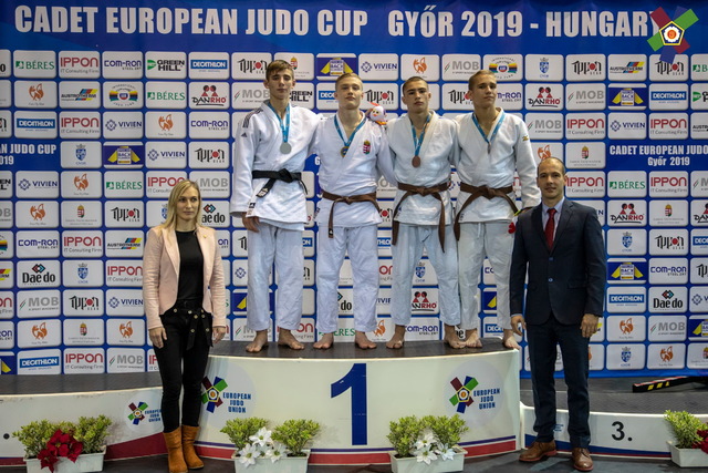 Днепровские дзюдоисты завоевали два серебра на Кубке Европы