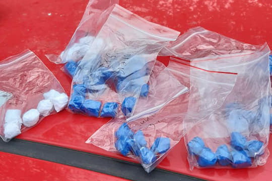 Патрульные задержали жителя Днепра, который раскладывал «закладки»