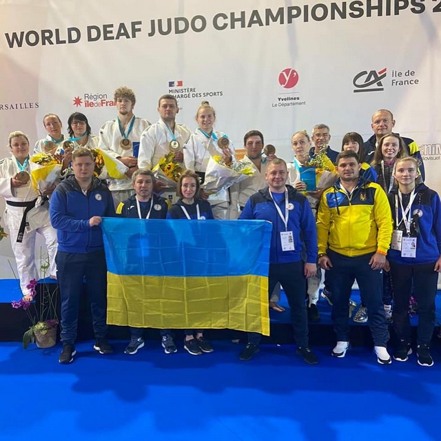 Дзюдоисты-днепряне выиграли чемпионат мира среди слабослышащих