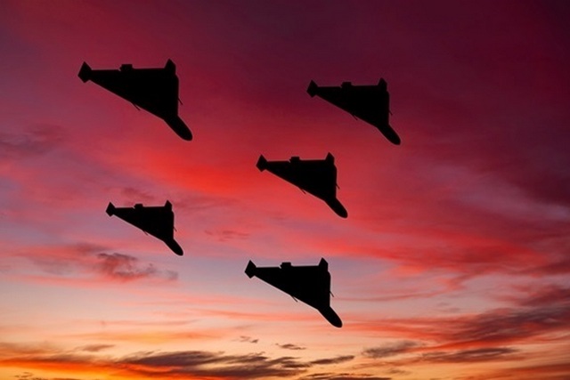 Дніпро та область під масованою атакою безпілотників