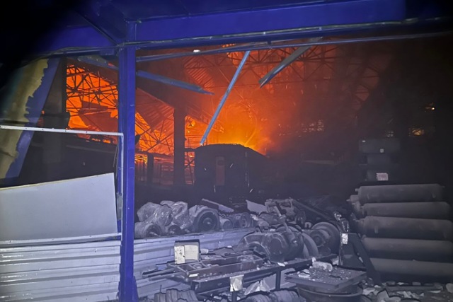 Ночью Россия ударила по железнодорожной инфраструктуре в Днепре