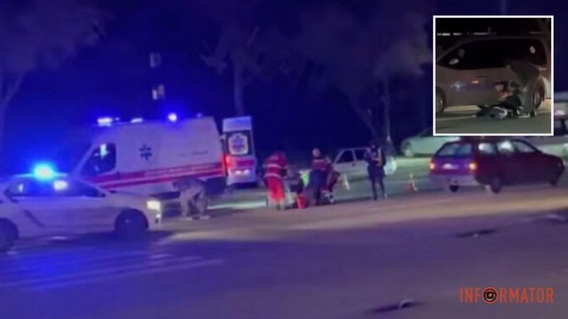 В Днепре на Метростроевской Volkswagen сбил человека на переходе: 66-летний мужчина в больнице