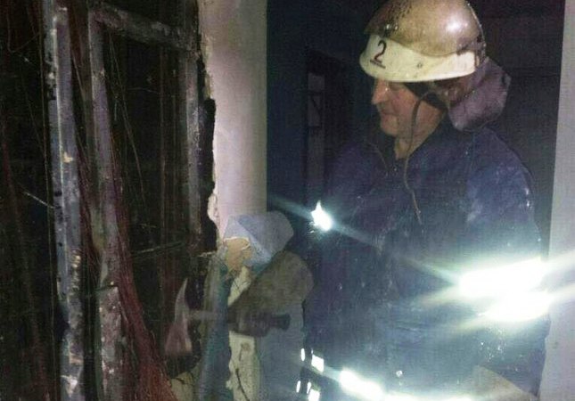 В Днепре ликвидирован пожар на территории отеля