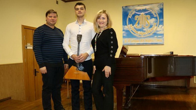 Студент Каменского музыкального колледжа занял третье место на конкурсе молодых исполнителей в Беларуси