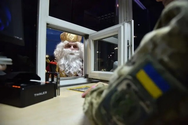 Святой Николай уже прибыл в Украину - пограничники