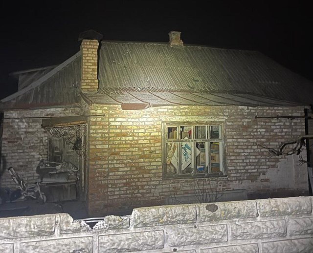 Ночью враг массированно атаковал область