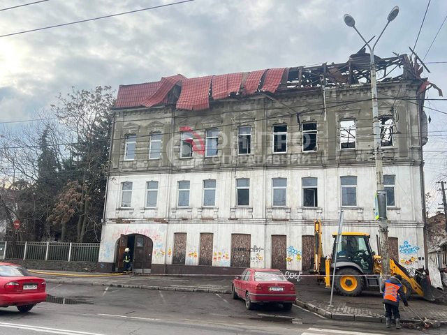 У Дніпрі 8 грудня влучанням шахеду було пошкоджено пам`ятку історії місцевого значення