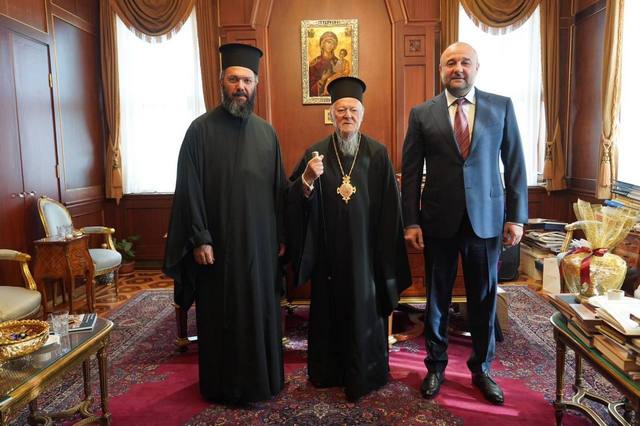 Вселенський Патріарх зустрівся з благодійниками, які підтримують українські парафії в Австрії та Угорщині