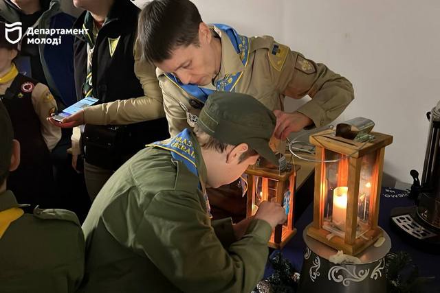 Вифлеемский Огонь Мира в Днепре!