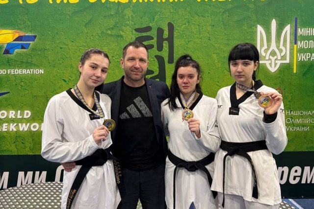 Днепряне стали призерами чемпионата Украины по тхэквондо ВТФ
