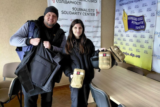 Американцы снимают фильм о прифронтовых районах Днепропетровщины