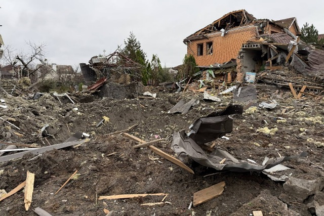 В результате вражеской атаки уничтожен дом главного энергетика КП «Теплоэнерго»