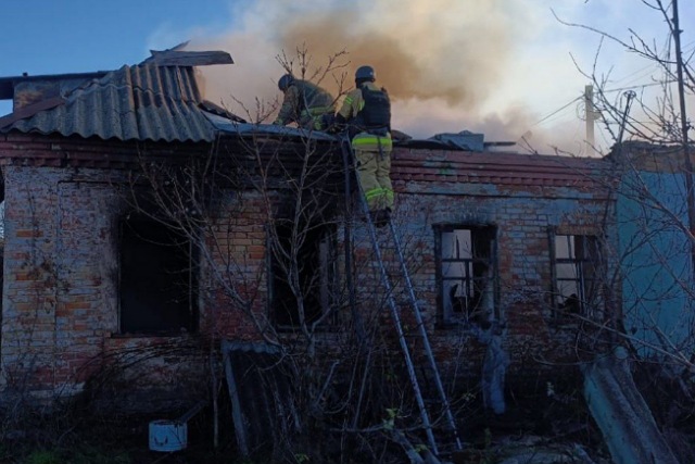 Днём враг атаковал Никопольщину