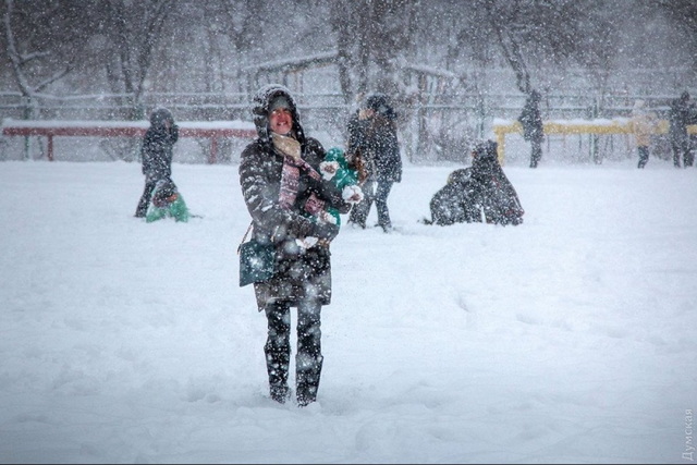 Предупреждение от синоптиков: сильный ветер и мокрый снег
